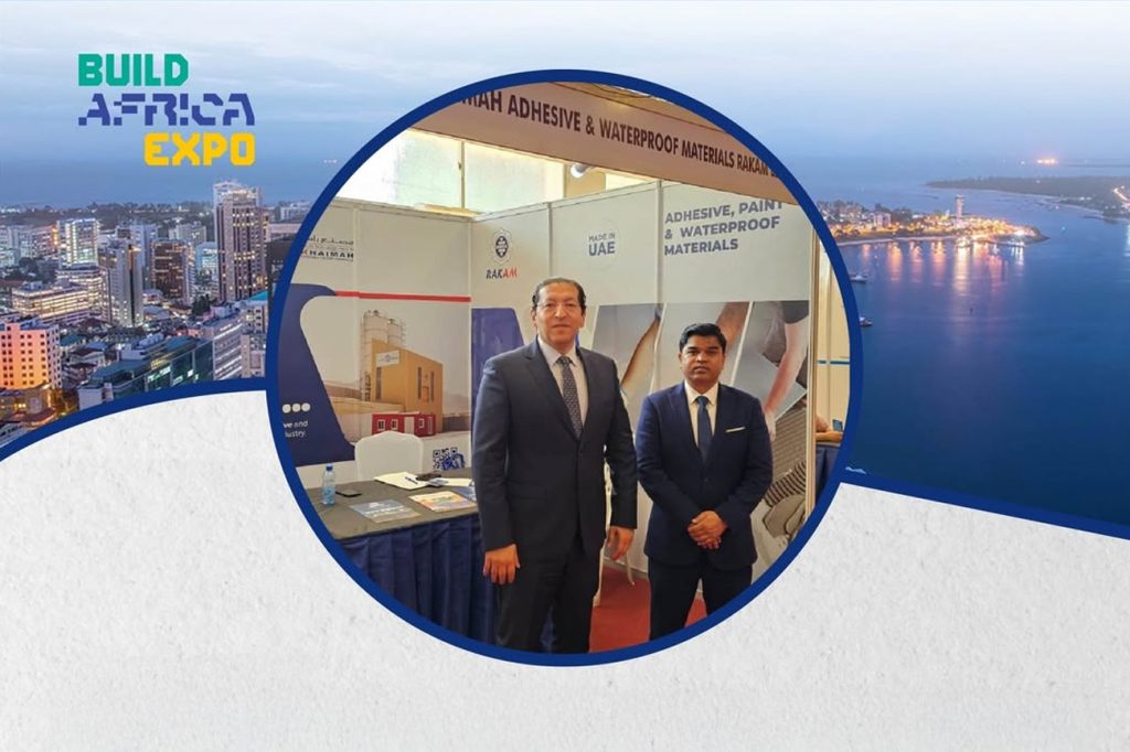 RAKAM Adhesive & Waterproof Materials Factory LLC proudly participated in the 26th Africa Build Expo 2025 International Building & Construction Trade Exhibition